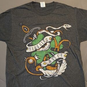 Graphic Tee with Flogging Molly Design